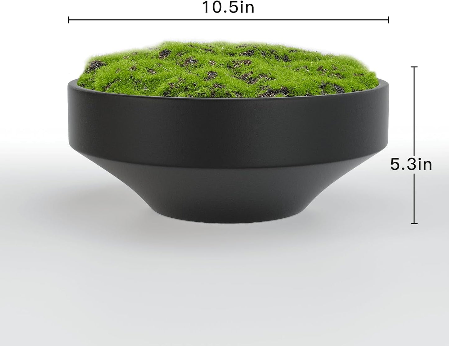 Faux Moss Bowl