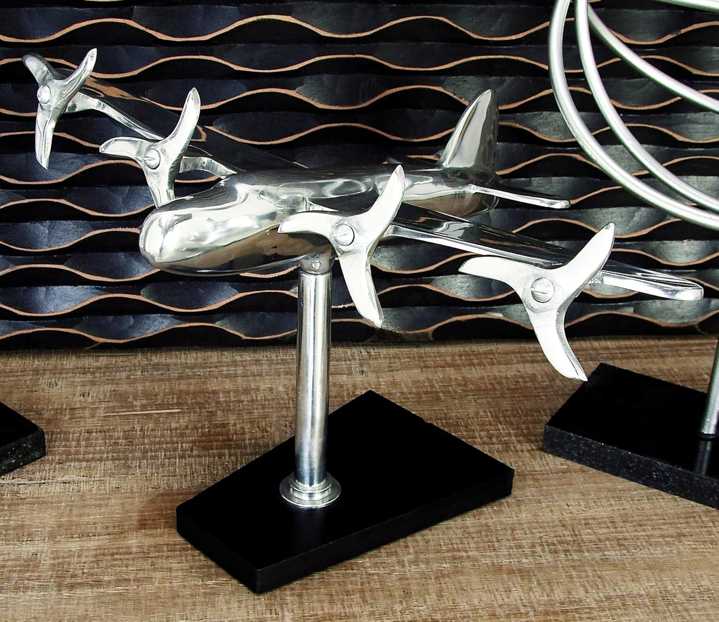 Decorative Aluminum Metal Airplane